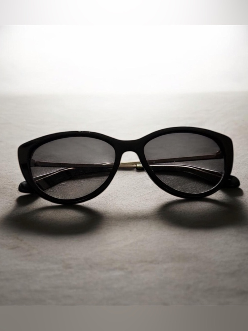 kate spade NEW YORK HELLO SUNSHINE Black Cat-Eye Women's Sunglasses